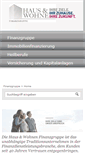 Mobile Screenshot of haus-wohnen.de